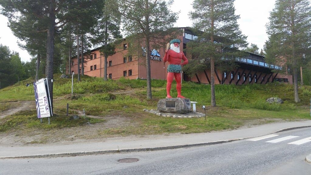 Hotell Toppen Storuman Buitenkant foto